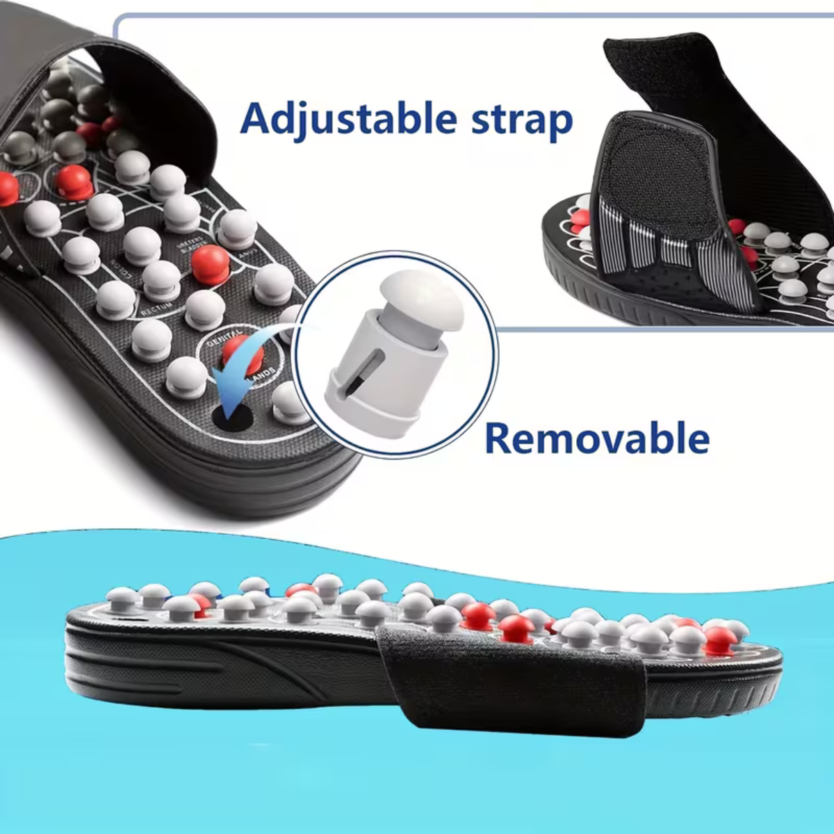 Acupressure Massage Slippers