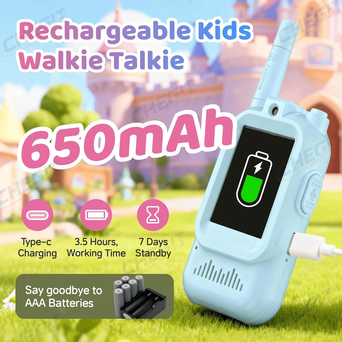 Kids Walkie Talkies with Camera