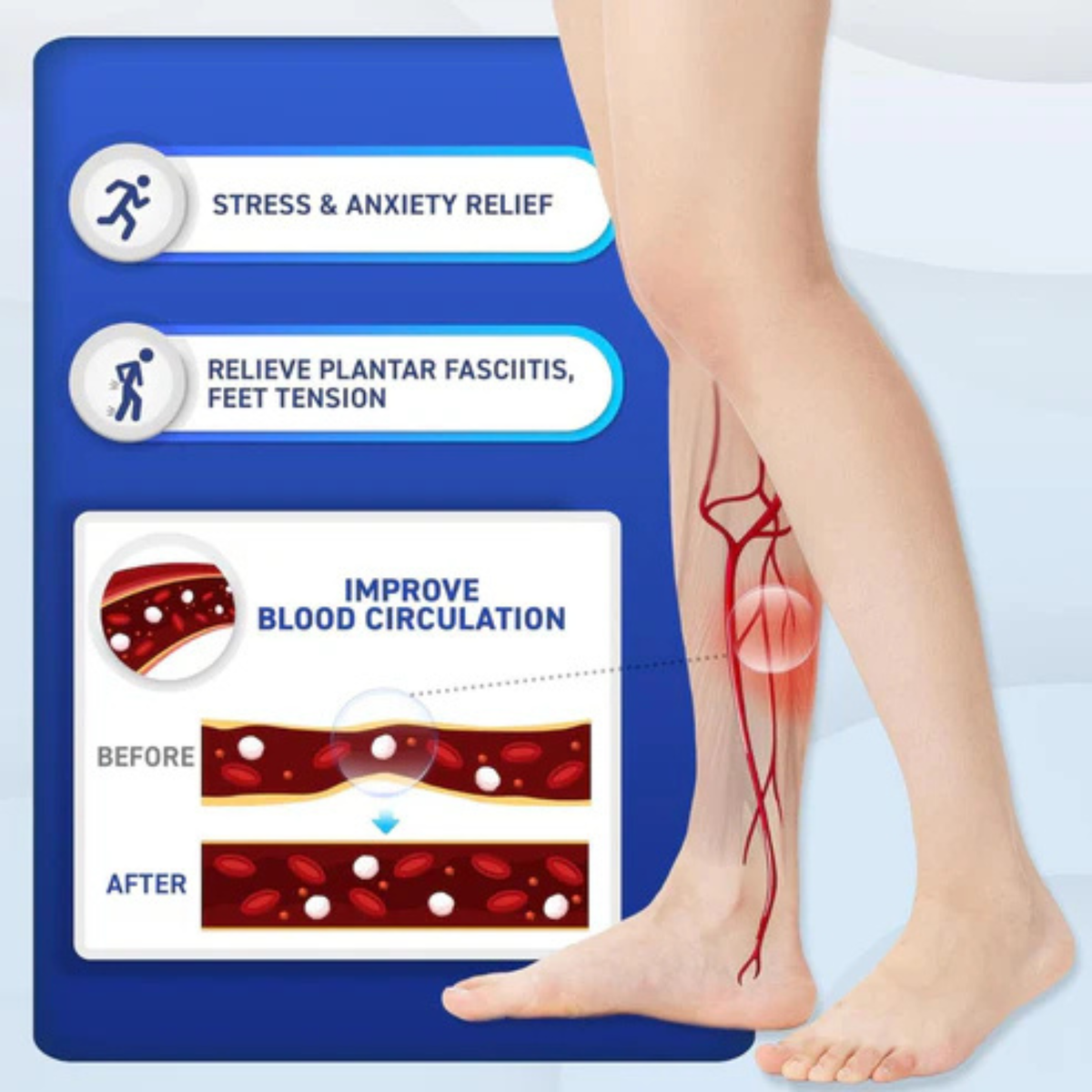 Acupressure Massage Slippers