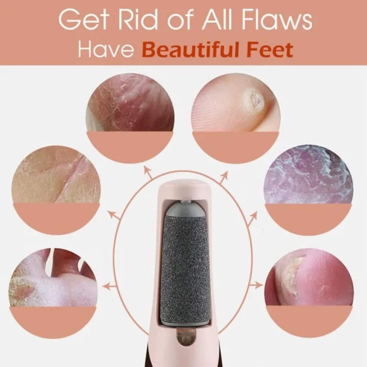 Pedicure Rechargeable Callus Remover