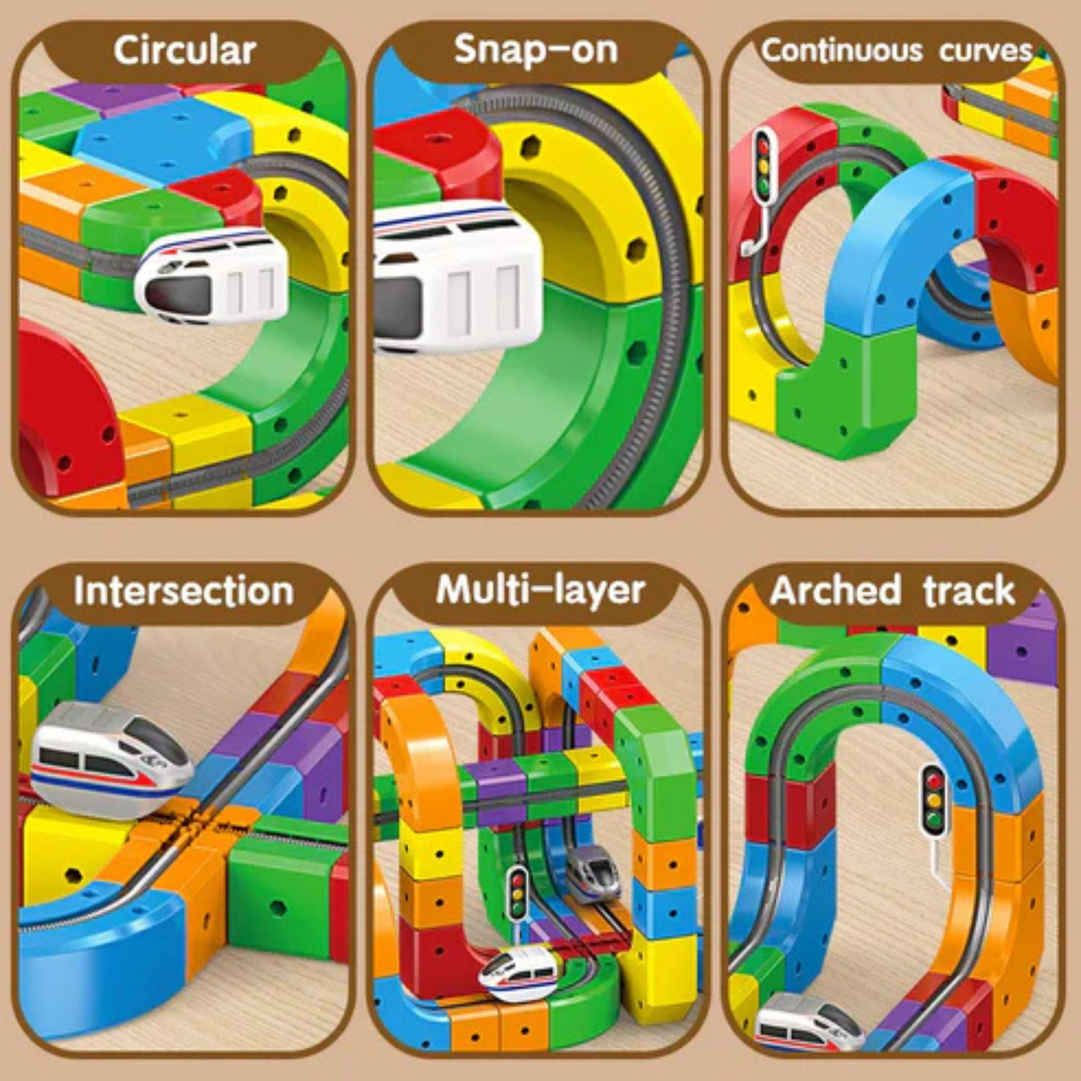 Kids Magnetic Track Set