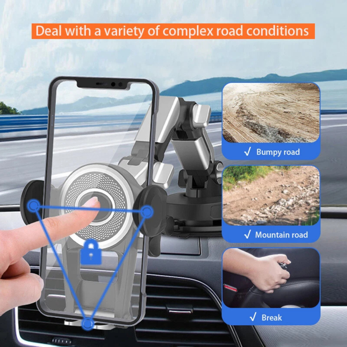 Magnetic Car Phone Holder