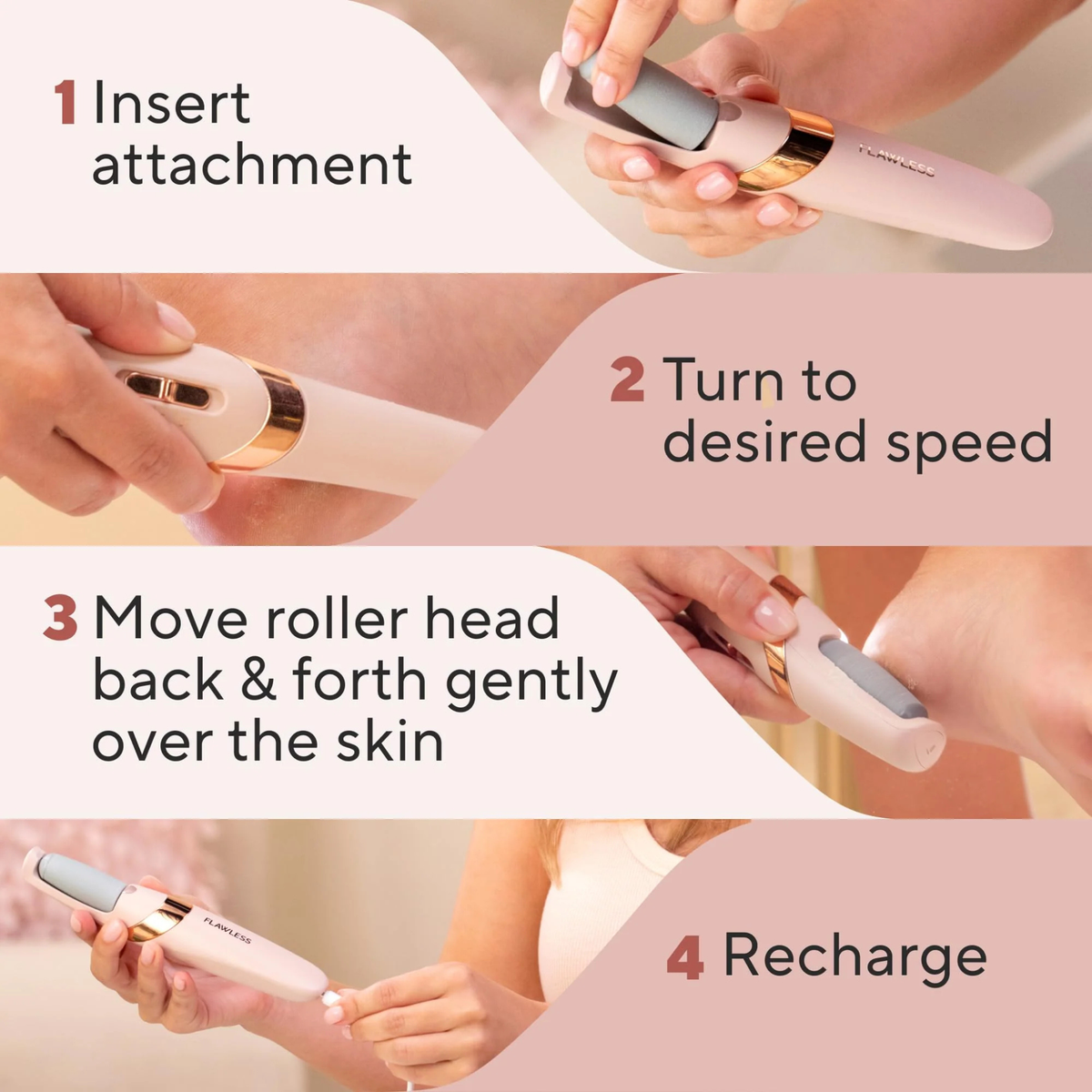 Pedicure Rechargeable Callus Remover